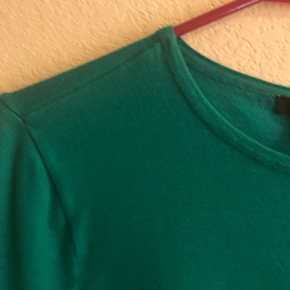❤️ Ladies size medium lovely green three-quarter length sleeve sweater - Picture 5 of 8